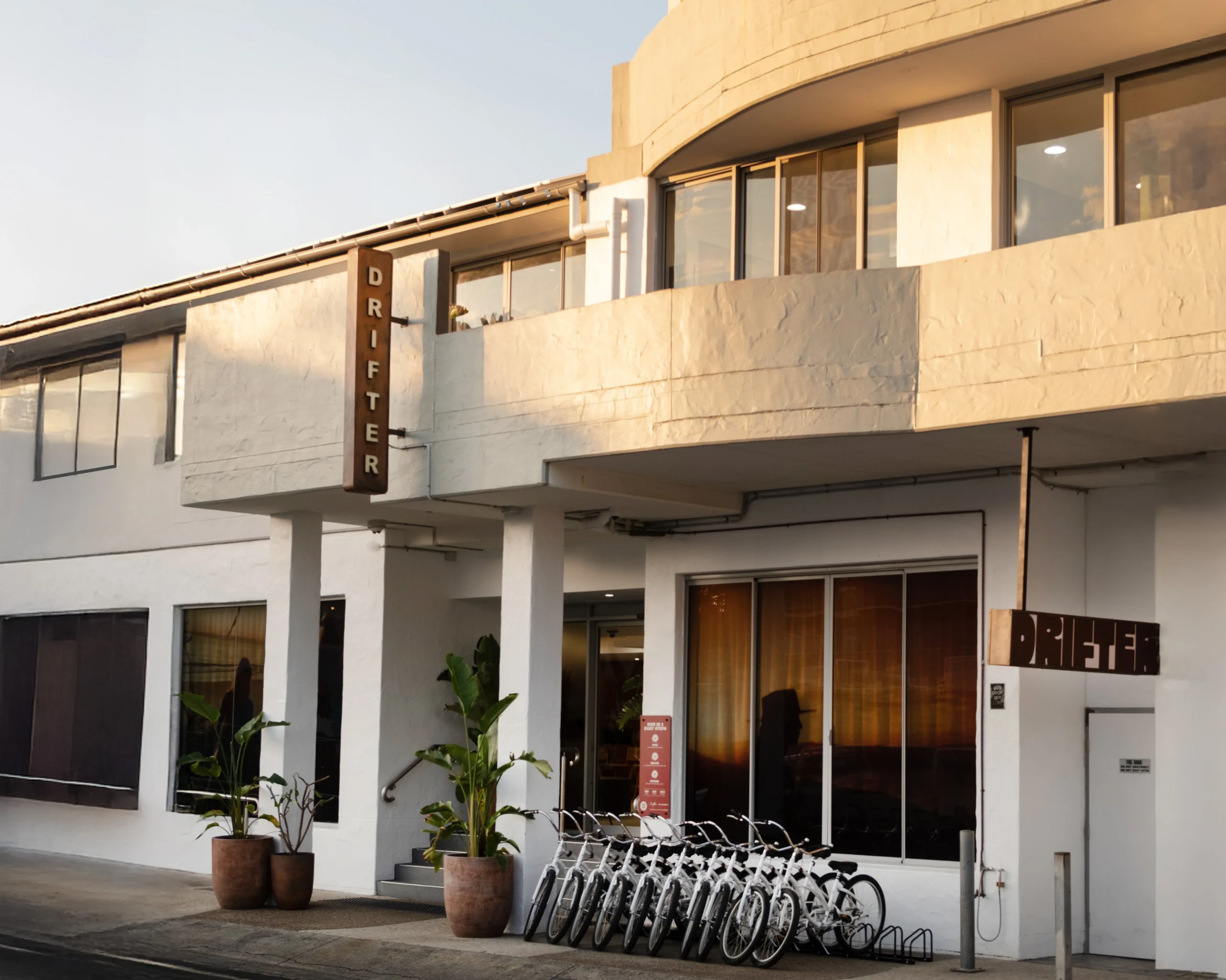 Drifter Byron Bay signage fit out