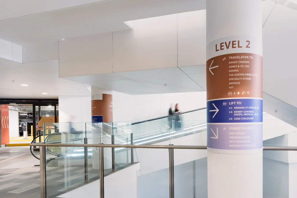 wayfinding signage queen street